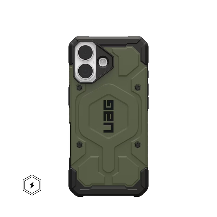 Husa de protectie UAG Pathfinder Magsafe pentru iPhone 17, Olive
