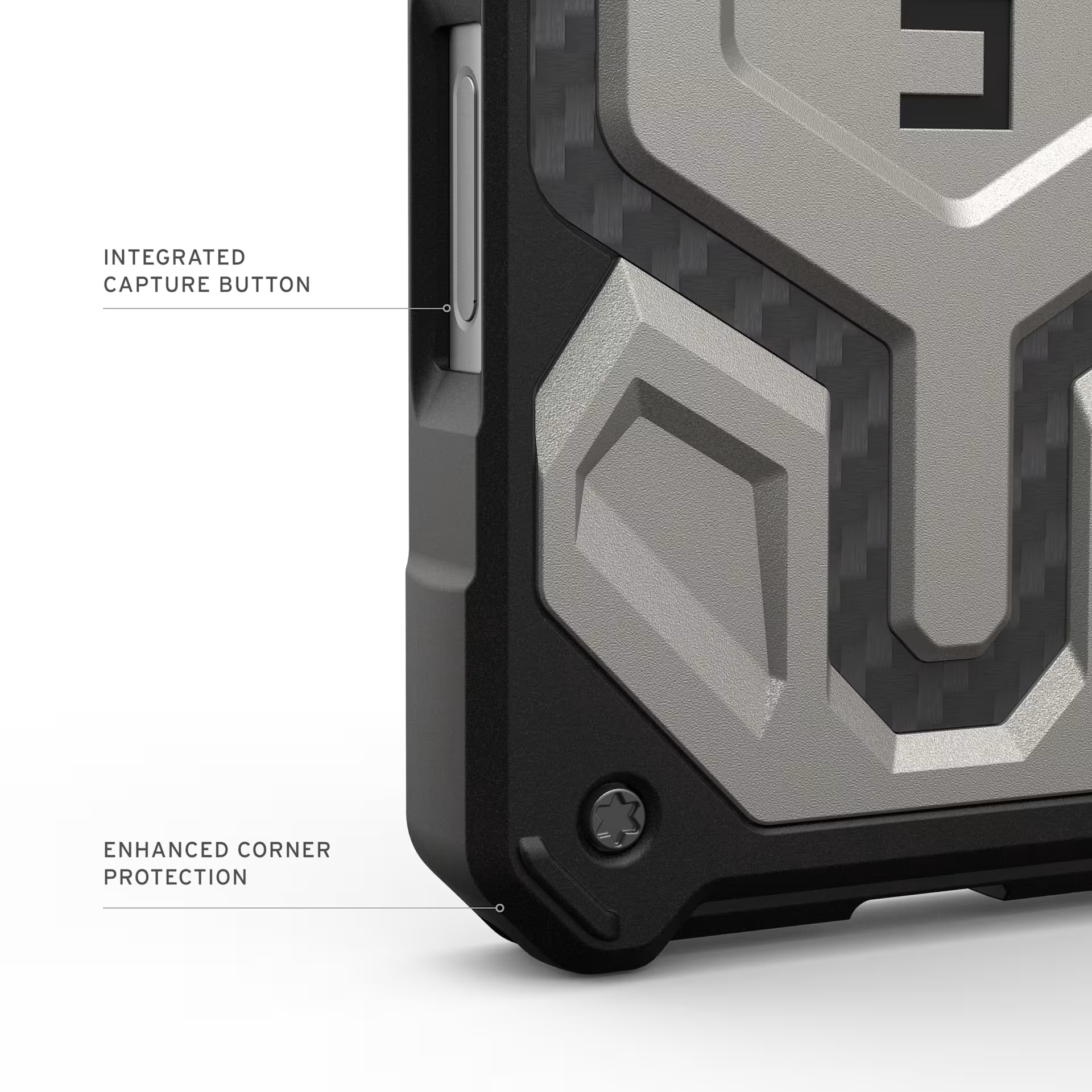 Husa de protectie UAG Monarch Pro pentru iPhone 17 Pro, Titanium
