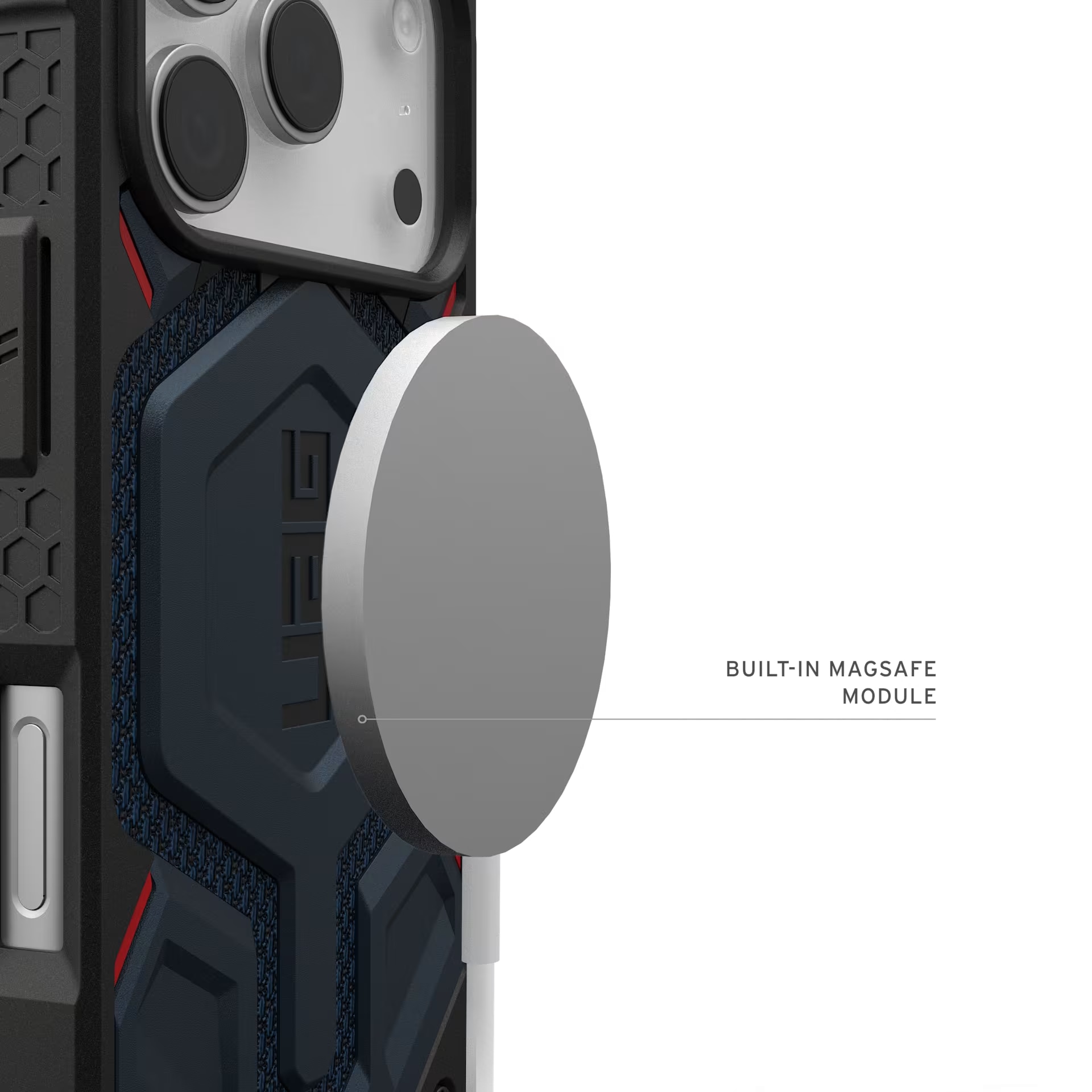 Husa de protectie UAG Monarch Pro pentru iPhone 17 Pro, Kevlar Mallard