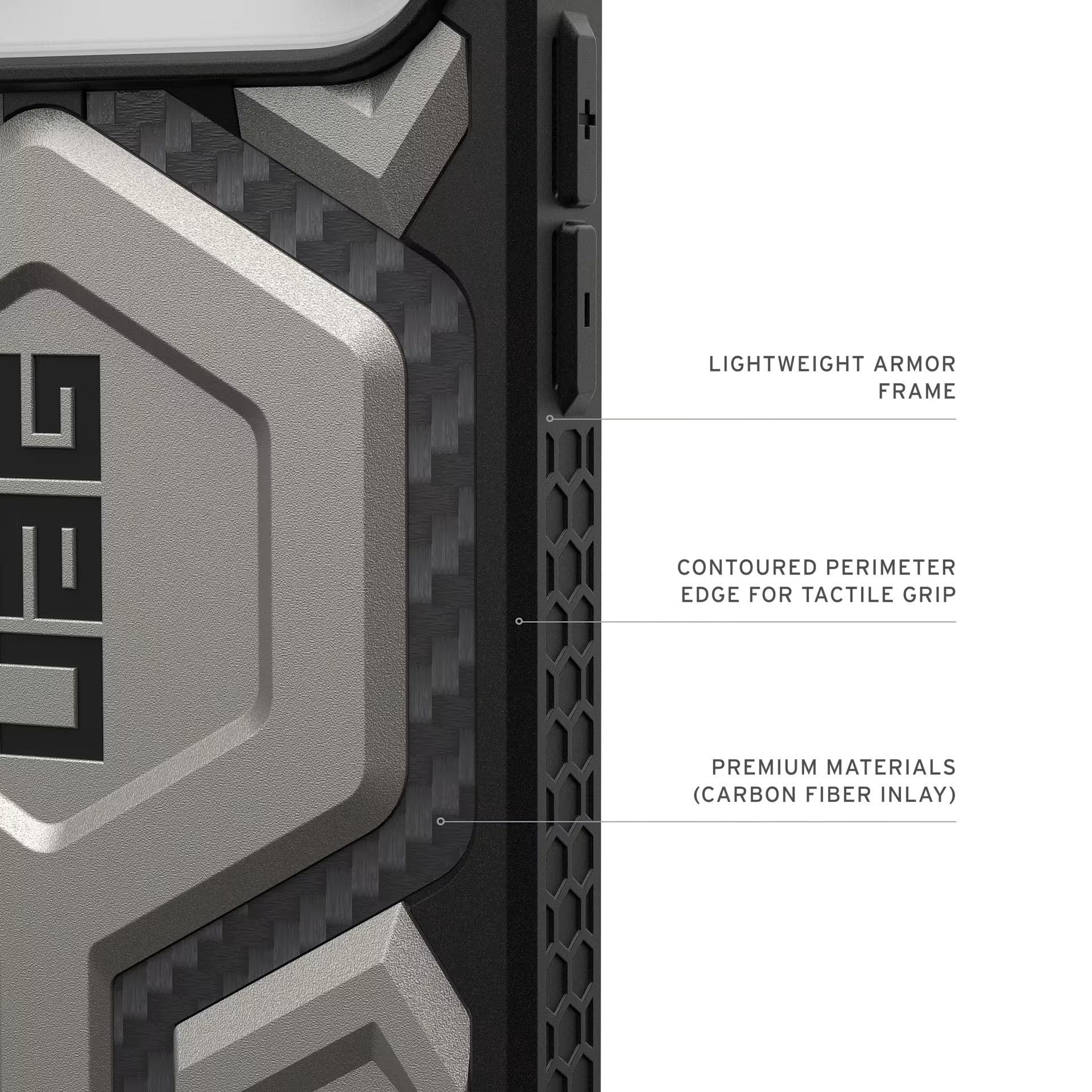 Husa de protectie UAG Monarch Pro pentru iPhone 17 Pro Max, Titanium
