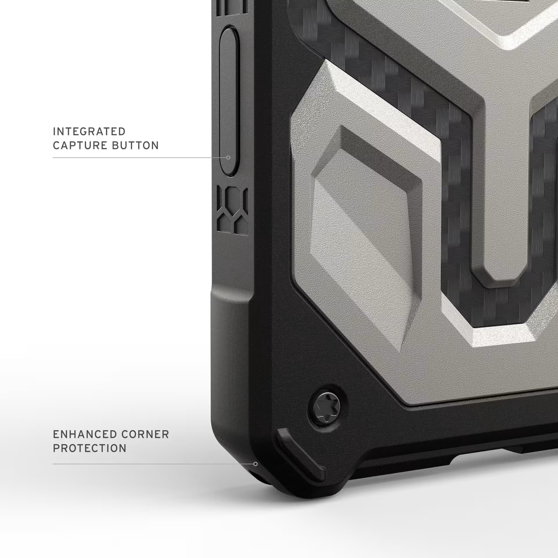 Husa de protectie UAG Monarch Pro pentru iPhone 17 Pro Max, Titanium