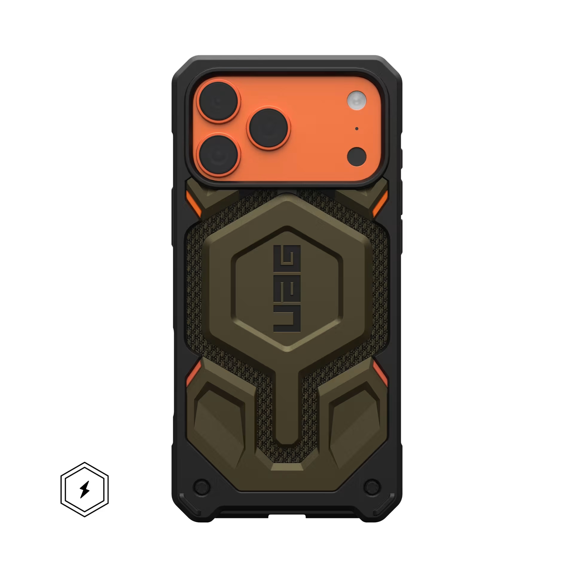 Husa de protectie UAG Monarch Pro pentru iPhone 17 Pro Max, Kevlar Element Green