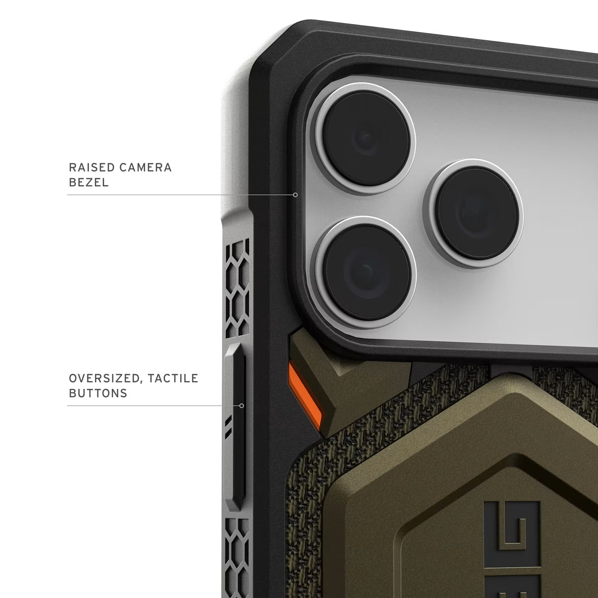 Husa de protectie UAG Monarch Pro pentru iPhone 17 Pro Max, Kevlar Element Green