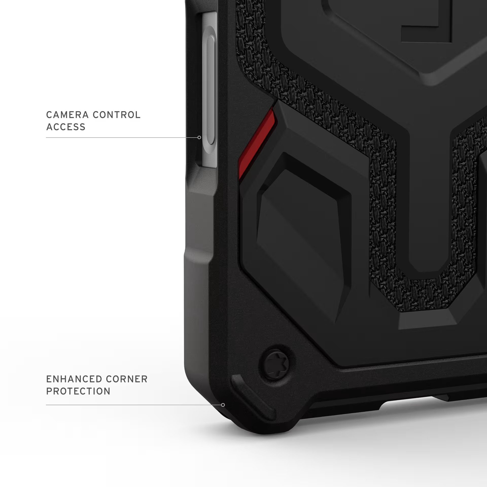 Husa de protectie UAG Monarch Pro pentru iPhone 17, Kevlar Black
