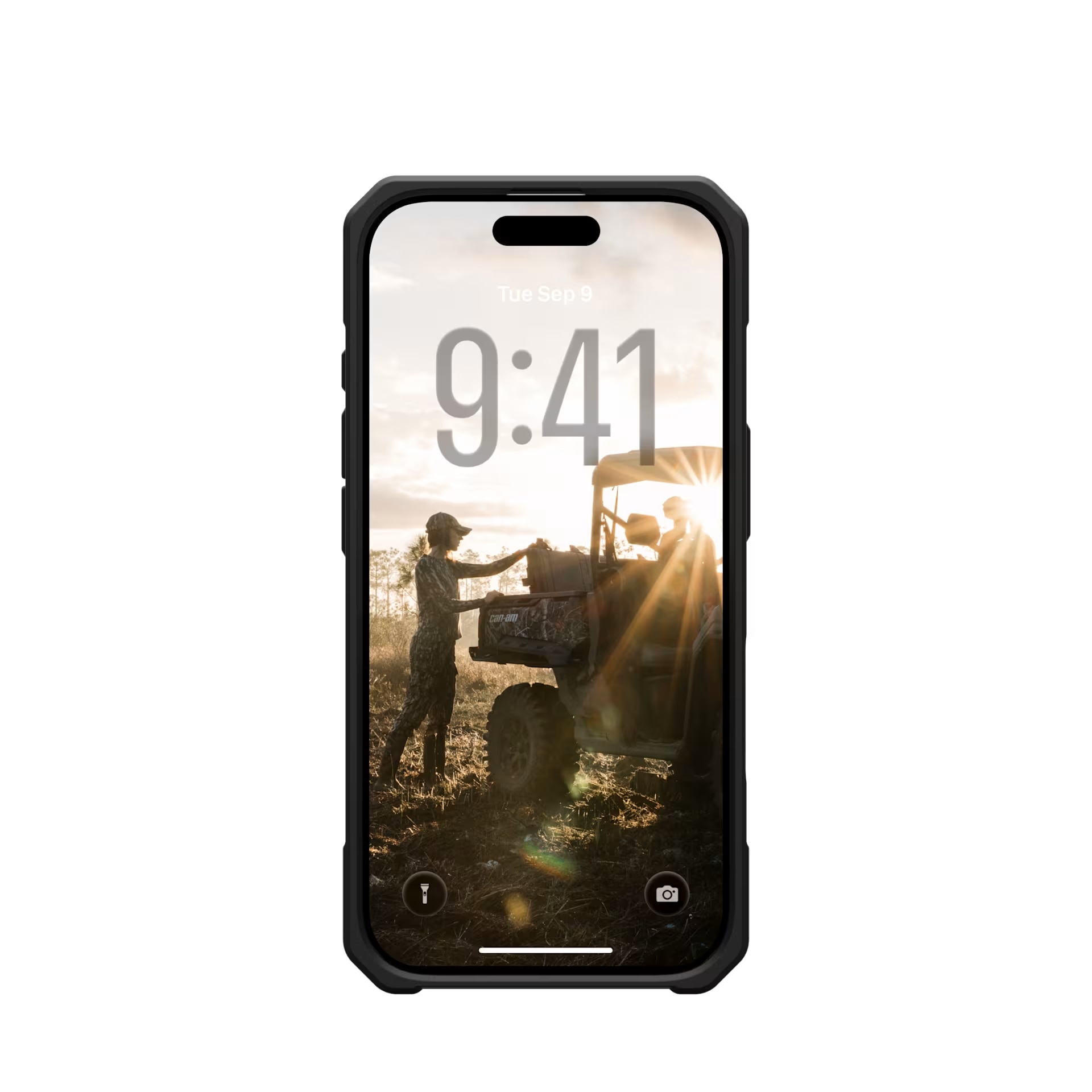 Husa de protectie UAG Monarch Pro pentru iPhone 17, Kevlar Black