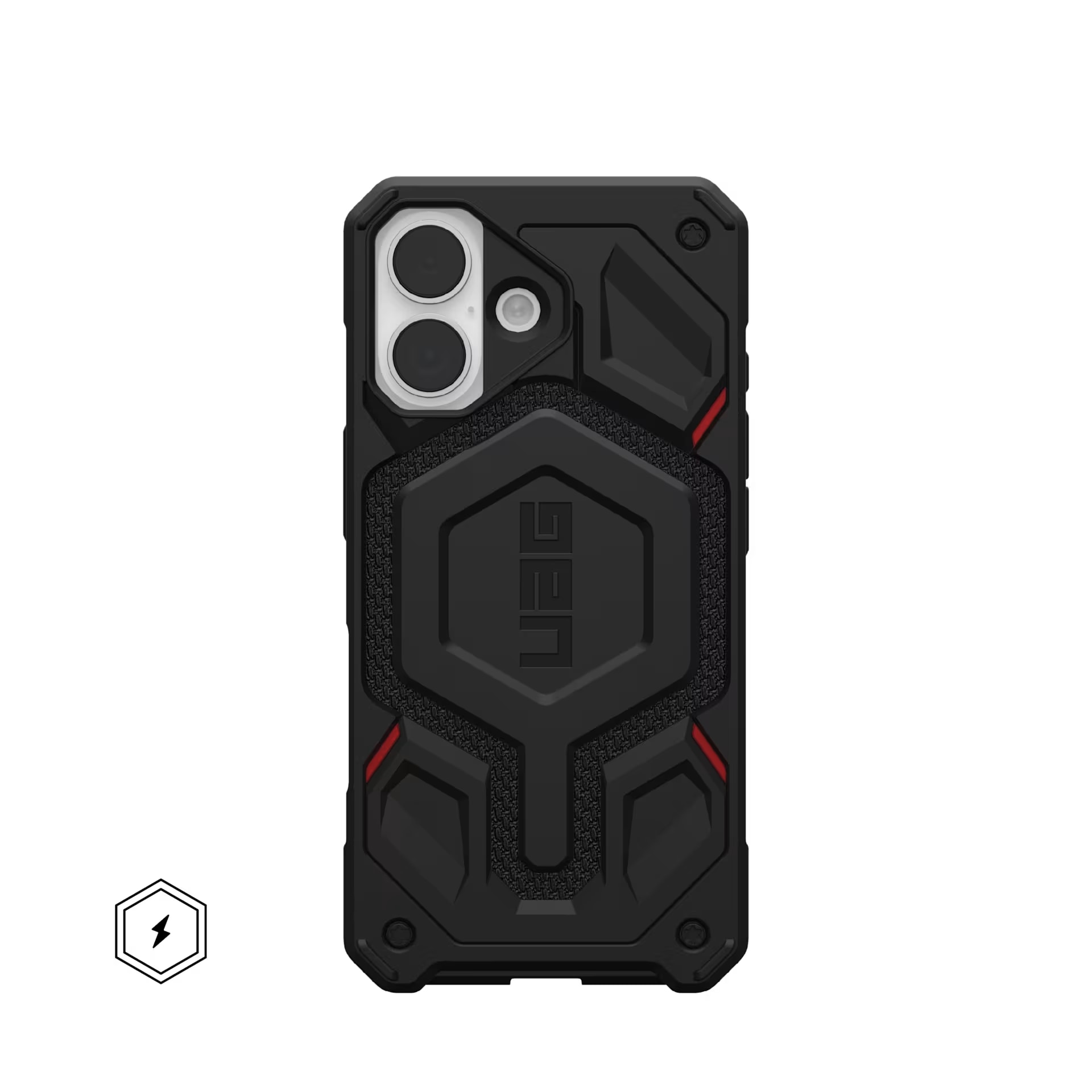 Husa de protectie UAG Monarch Pro pentru iPhone 17, Kevlar Black