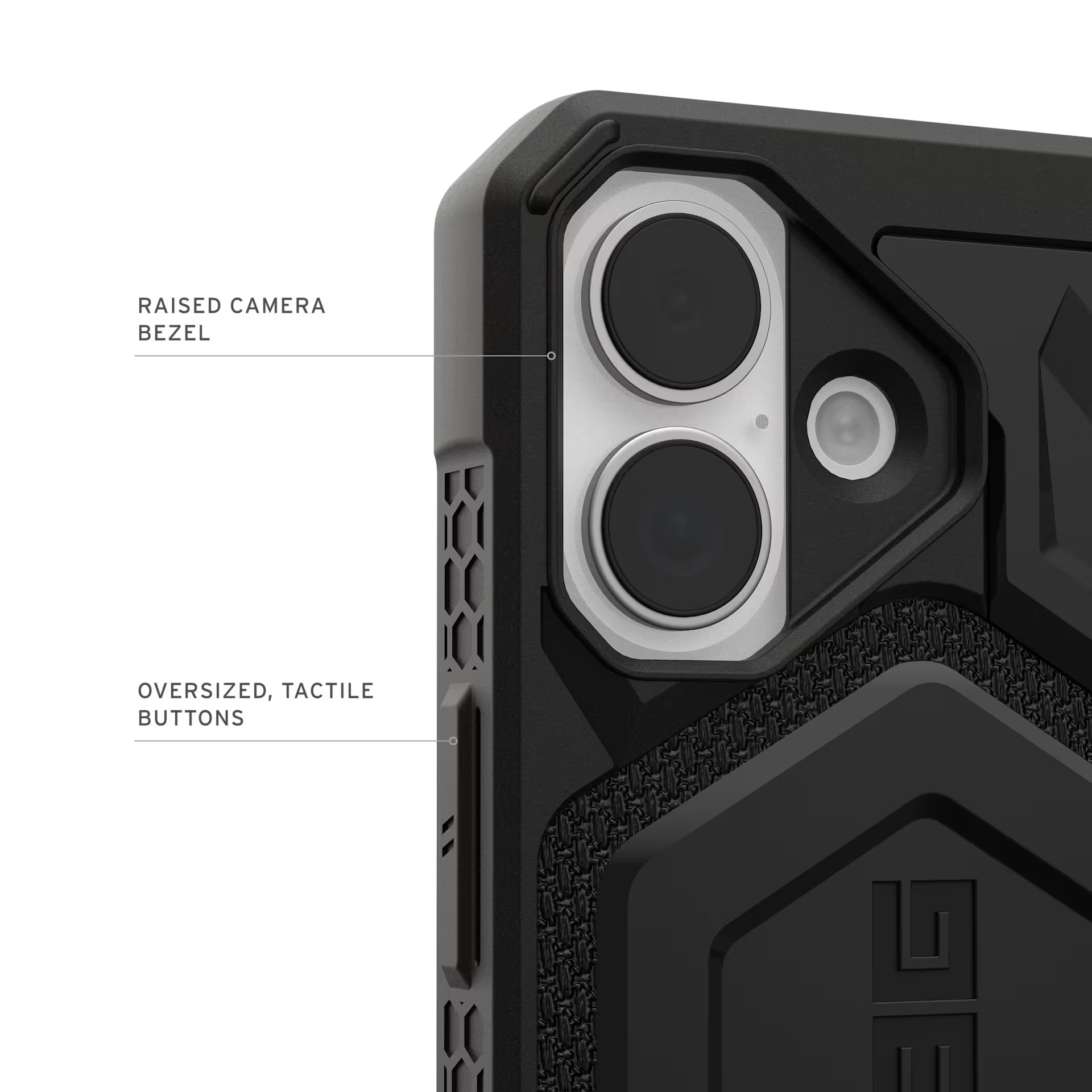Husa de protectie UAG Monarch Pro pentru iPhone 17, Kevlar Black
