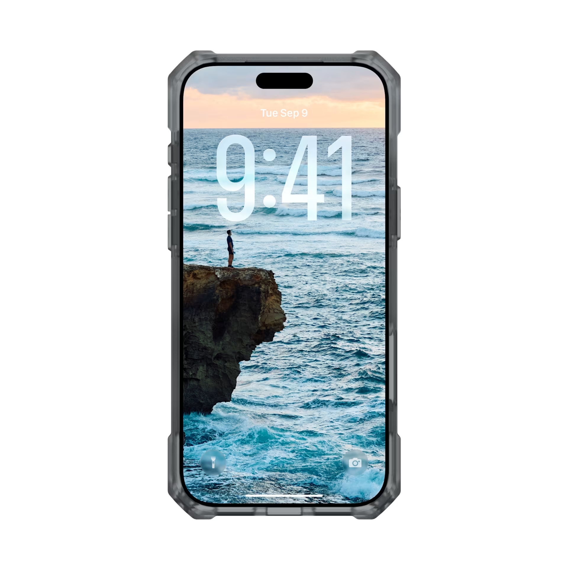 Husa de protectie UAG Essential Armor Magsafe pentru iPhone 17 Pro Max, Ash