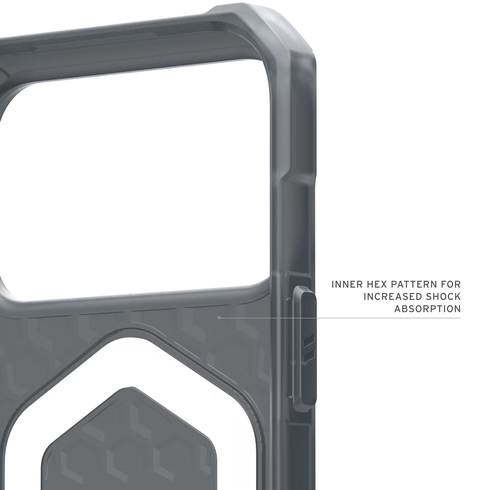 Husa de protectie UAG Essential Armor Magsafe pentru iPhone 17 Pro Max, Ash