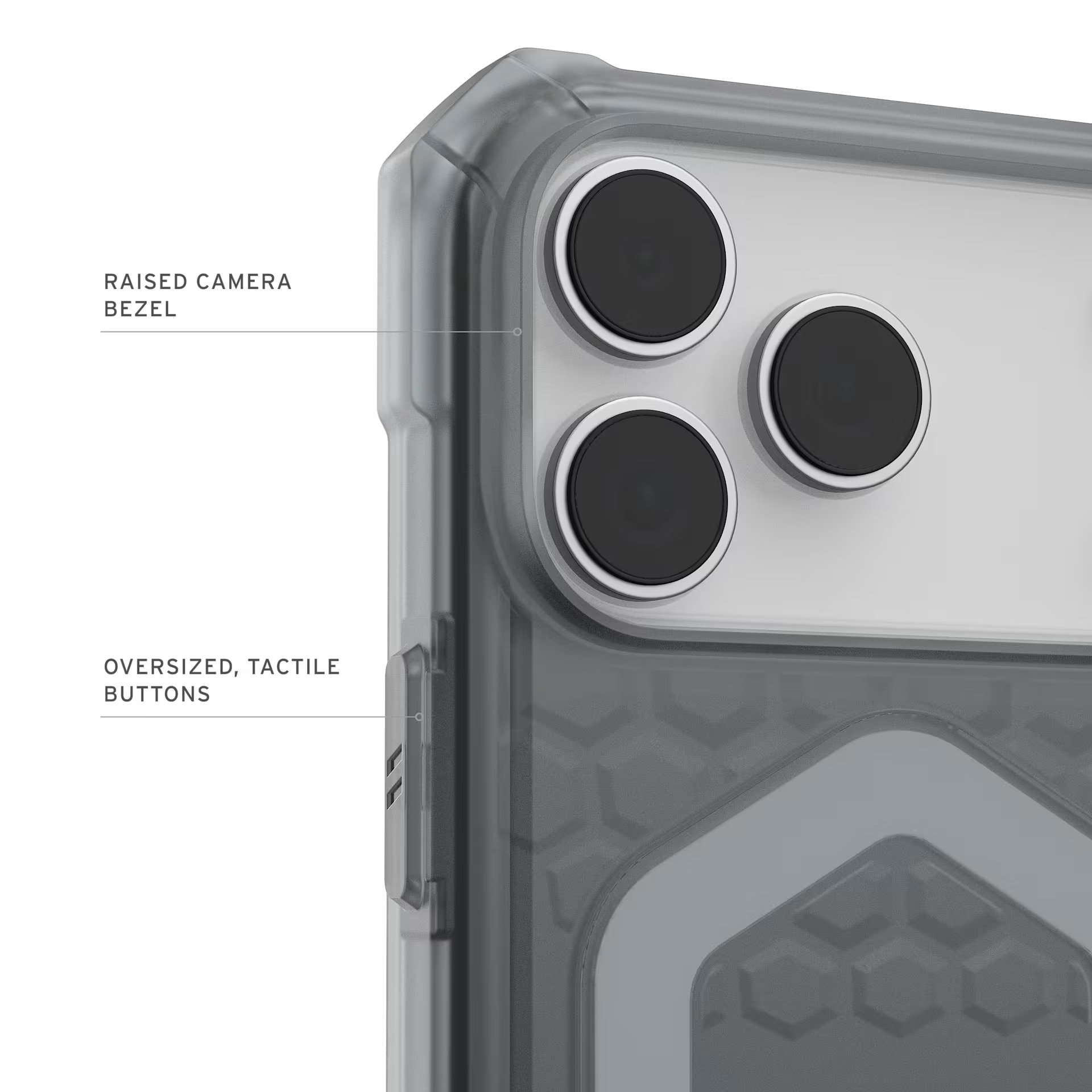 Husa de protectie UAG Essential Armor Magsafe pentru iPhone 17 Pro Max, Ash