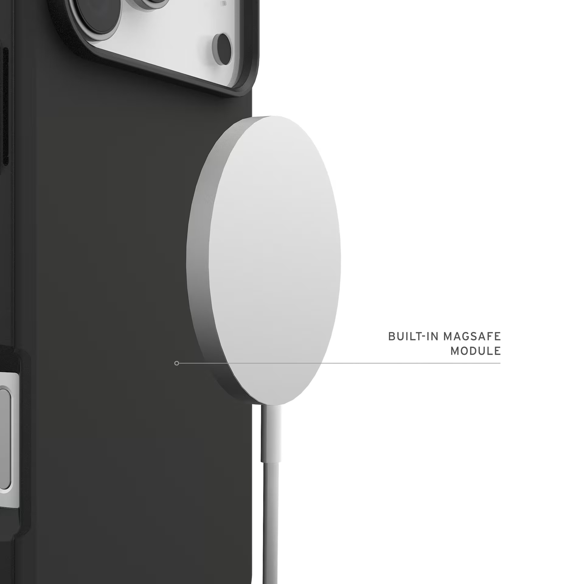 Husa de protectie UAG Civilian LT MagSafe pentru iPhone 17 Pro, Black