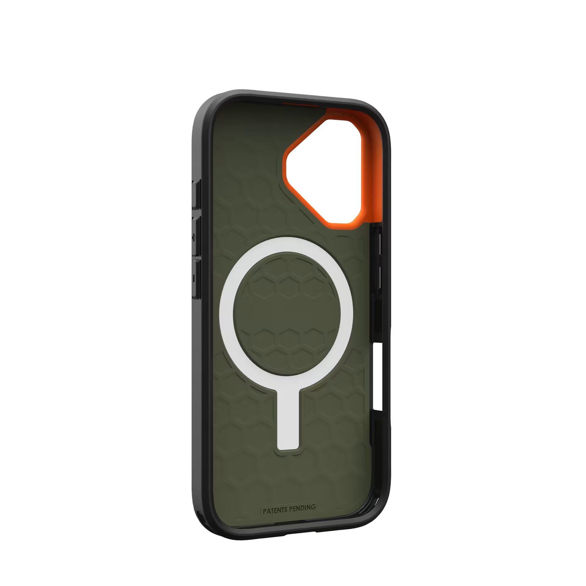 Husa de protectie UAG Civilian Magsafe pentru iPhone 17, Olive/Orange