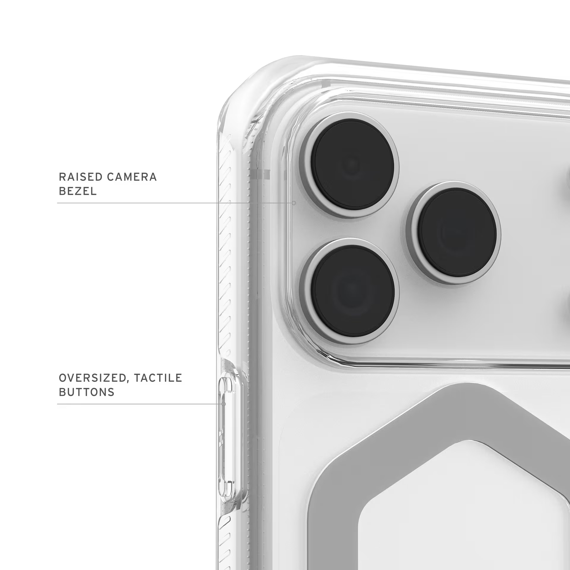 Husa de protectie UAG Plyo Magsafe pentru iPhone 17 Pro, Ice Silver