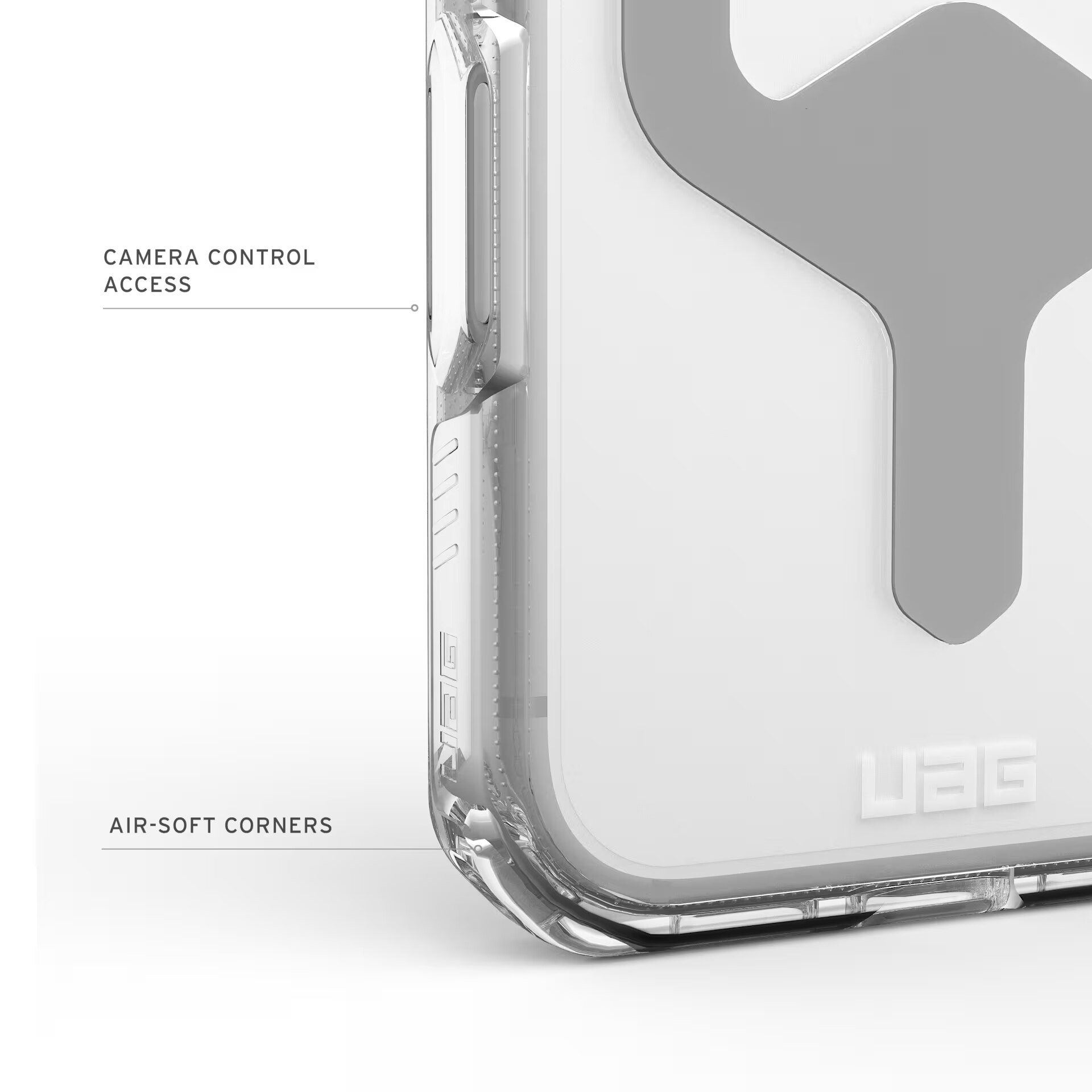Husa de protectie UAG Plyo Magsafe pentru iPhone 17 Pro, Ice Silver