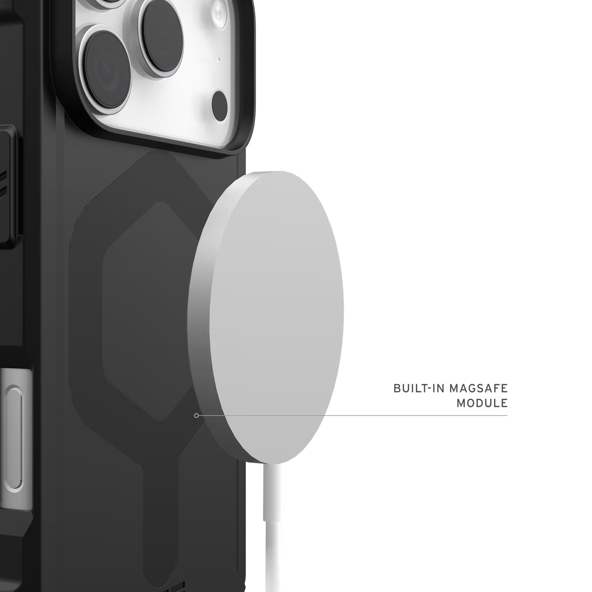 Husa de protectie UAG Essential Armor Magsafe pentru iPhone 17 Pro, Black