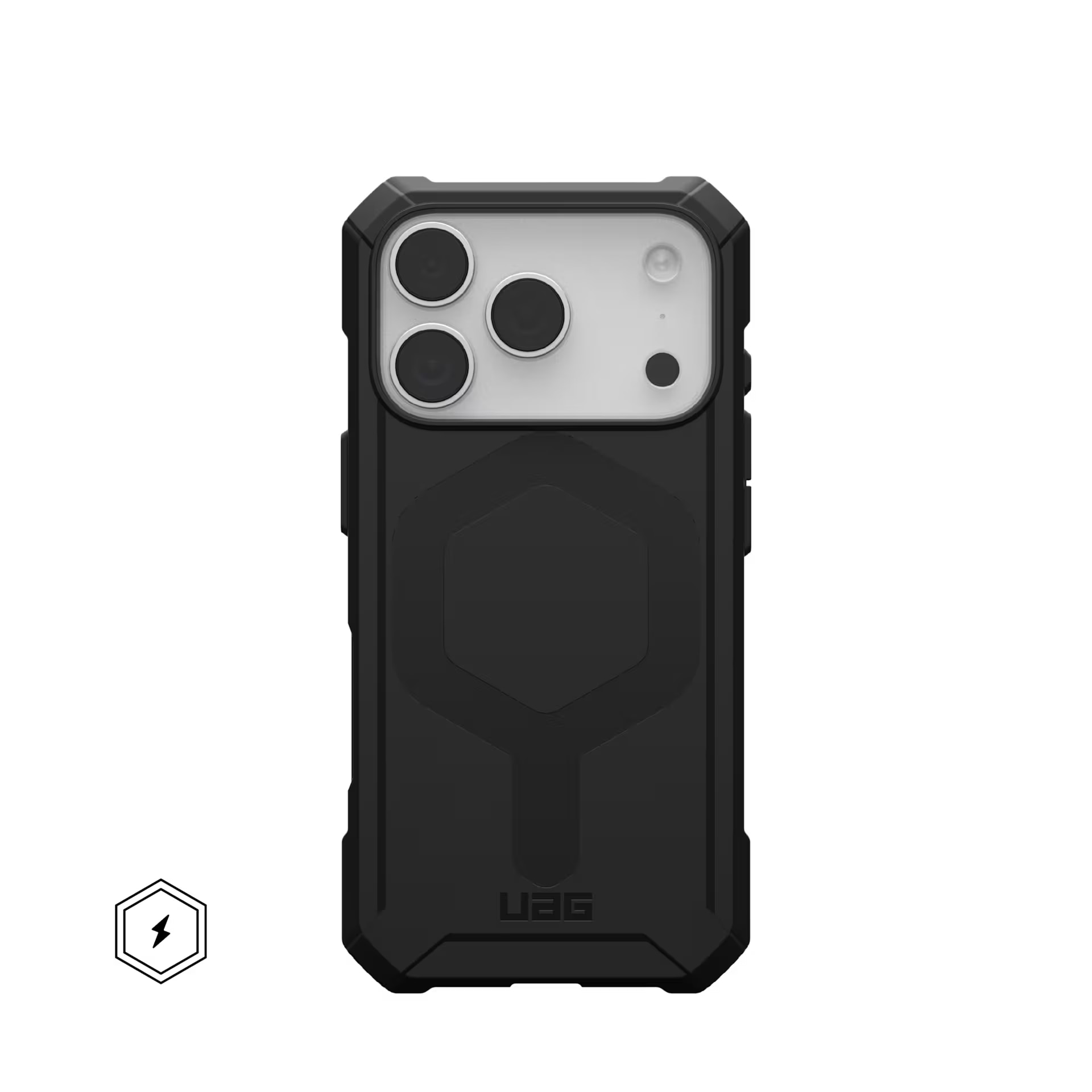 Husa de protectie UAG Essential Armor Magsafe pentru iPhone 17 Pro, Black