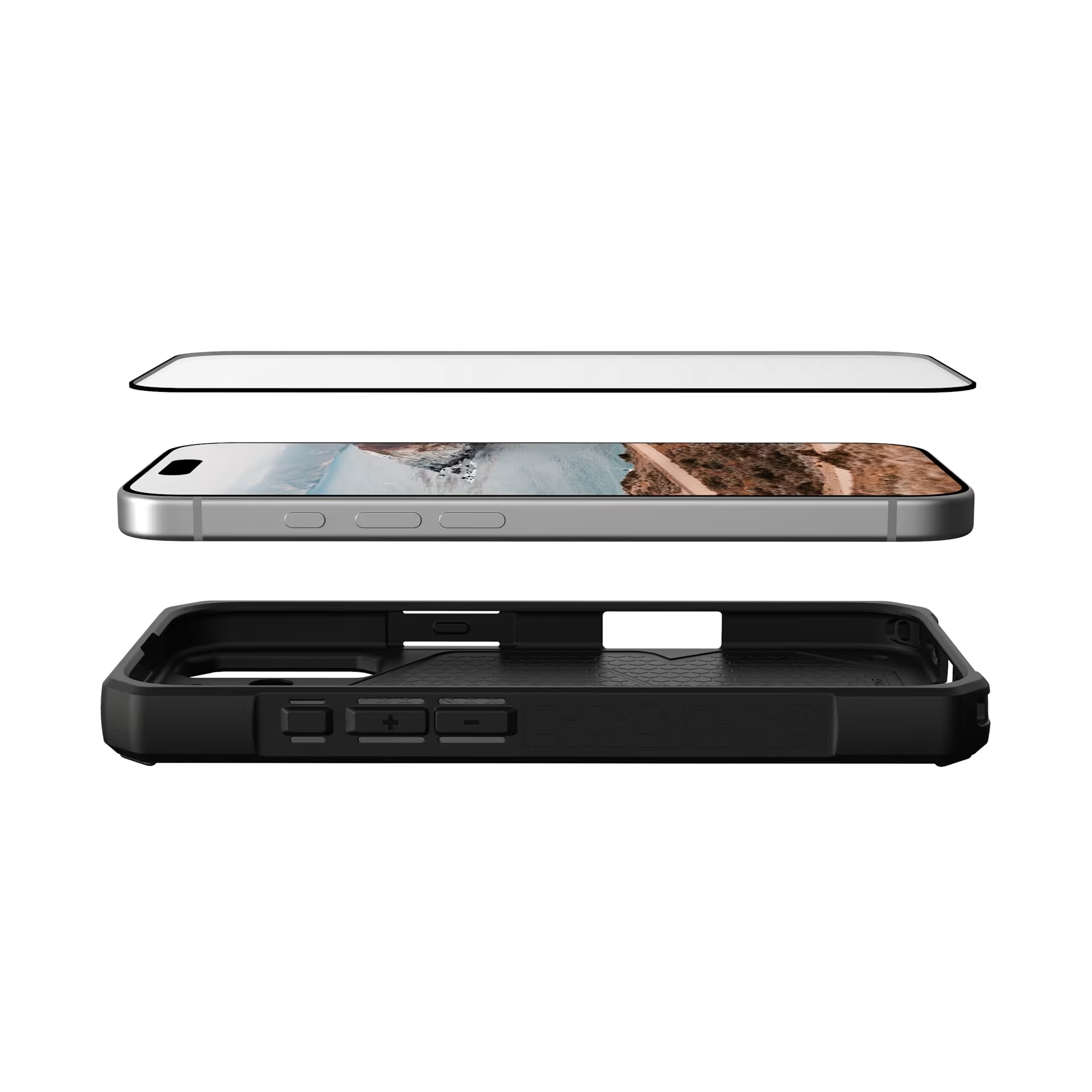 Folie UAG Sticla Glass Shield pentru iPhone 17, Clear