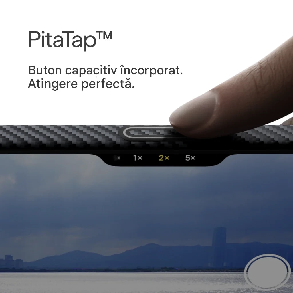 Husa de protectie Pitaka pentru iPhone 17 Pro, MagEZ 7 Pro 600D Ultra-Slim Negru/Gri