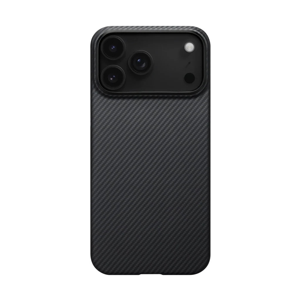 Husa de protectie Pitaka pentru iPhone 17 Pro, MagEZ 7 Pro 600D Ultra-Slim Negru/Gri