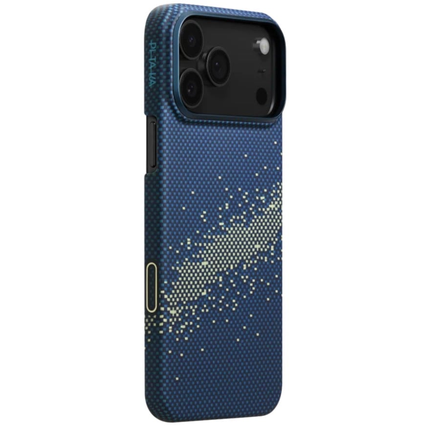 Husa de protectie Pitaka pentru iPhone 17 Pro Max, MagEz 7 Ultra-Slim StarPeak Milky Way Galaxy