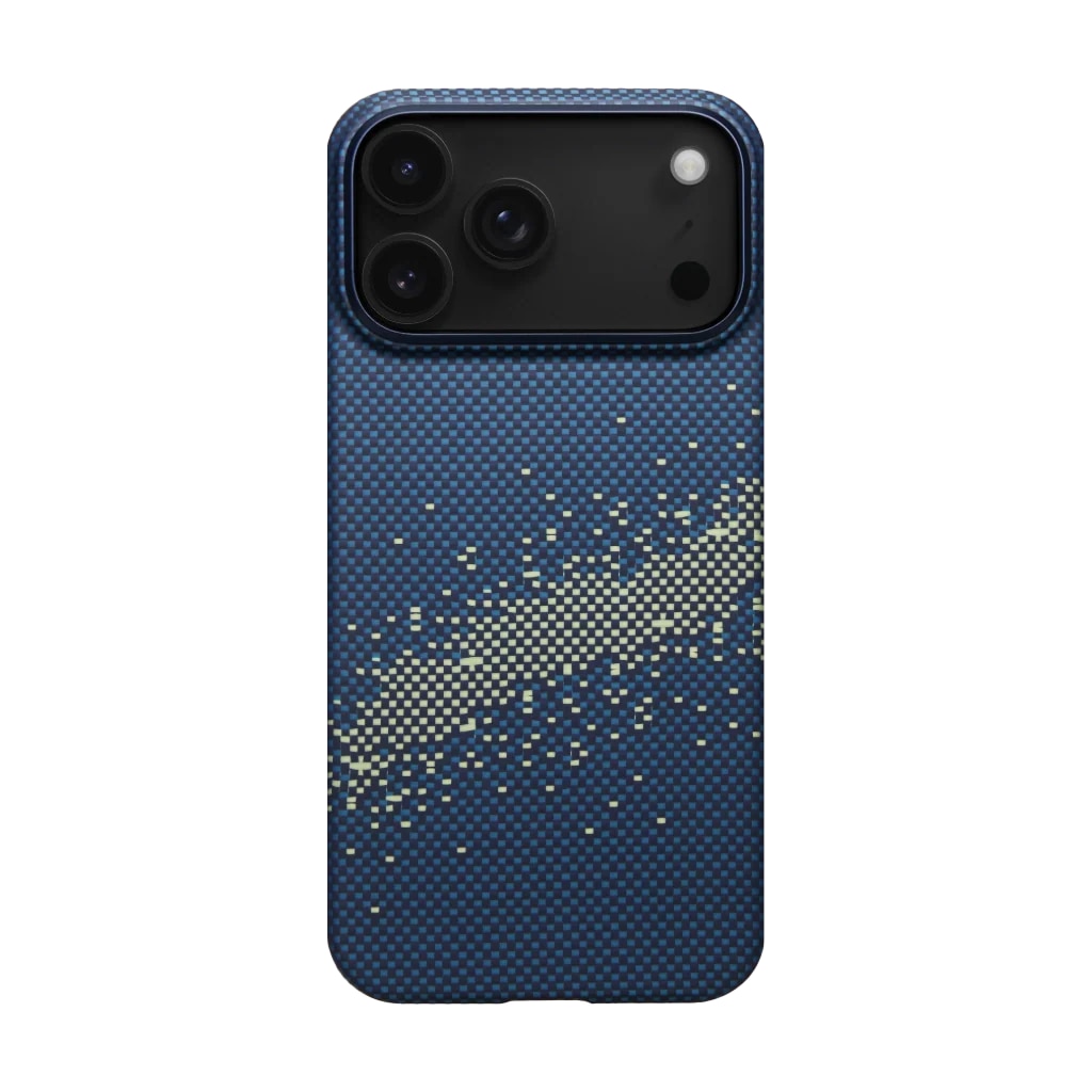 Husa de protectie Pitaka pentru iPhone 17 Pro Max, MagEz 7 Ultra-Slim StarPeak Milky Way Galaxy