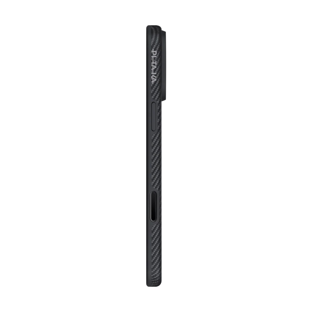 Husa de protectie Pitaka pentru iPhone 17 Pro Max, Aramid UltraGuard Negru Gri
