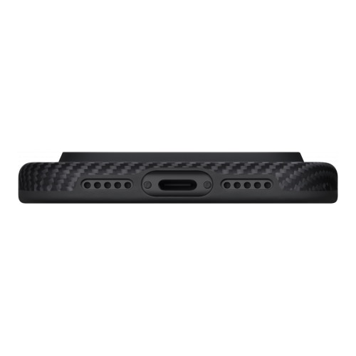 Husa de protectie Pitaka pentru iPhone 17 Pro Max, Aramid UltraGuard Negru Gri
