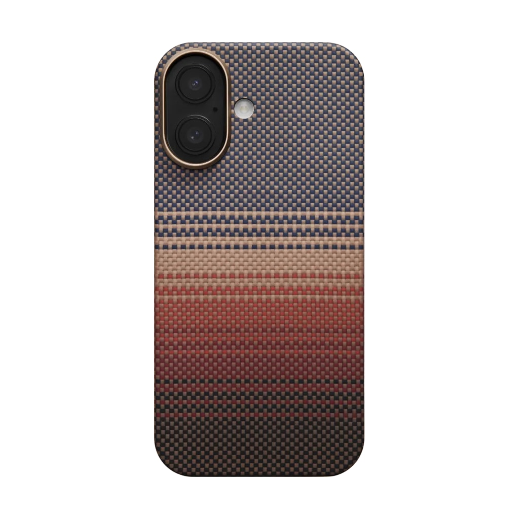 Husa de protectie Pitaka pentru iPhone 17, MagEZ 7 MagSafe Ultra-Slim Sunset