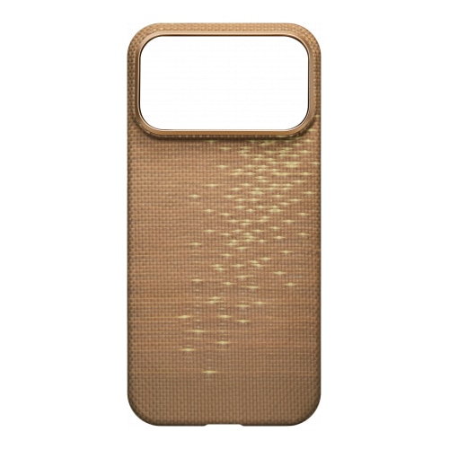 Husa de protectie Pitaka pentru iPhone 17 Pro Max, Ultra-Slim Golden Glint (PitaTap)