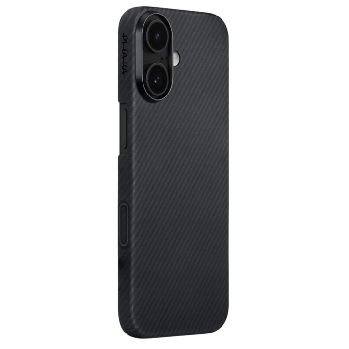 Husa de protectie Pitaka MagEZ 7 Ultra-Slim Aramida Magsafe pentru iPhone 17, Negru / Gri