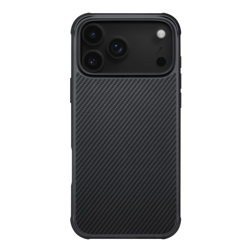 Husa de protectie Pitaka Aramida ProGuard 600D Magsafe pentru iPhone 17 Pro, Negru / Gri