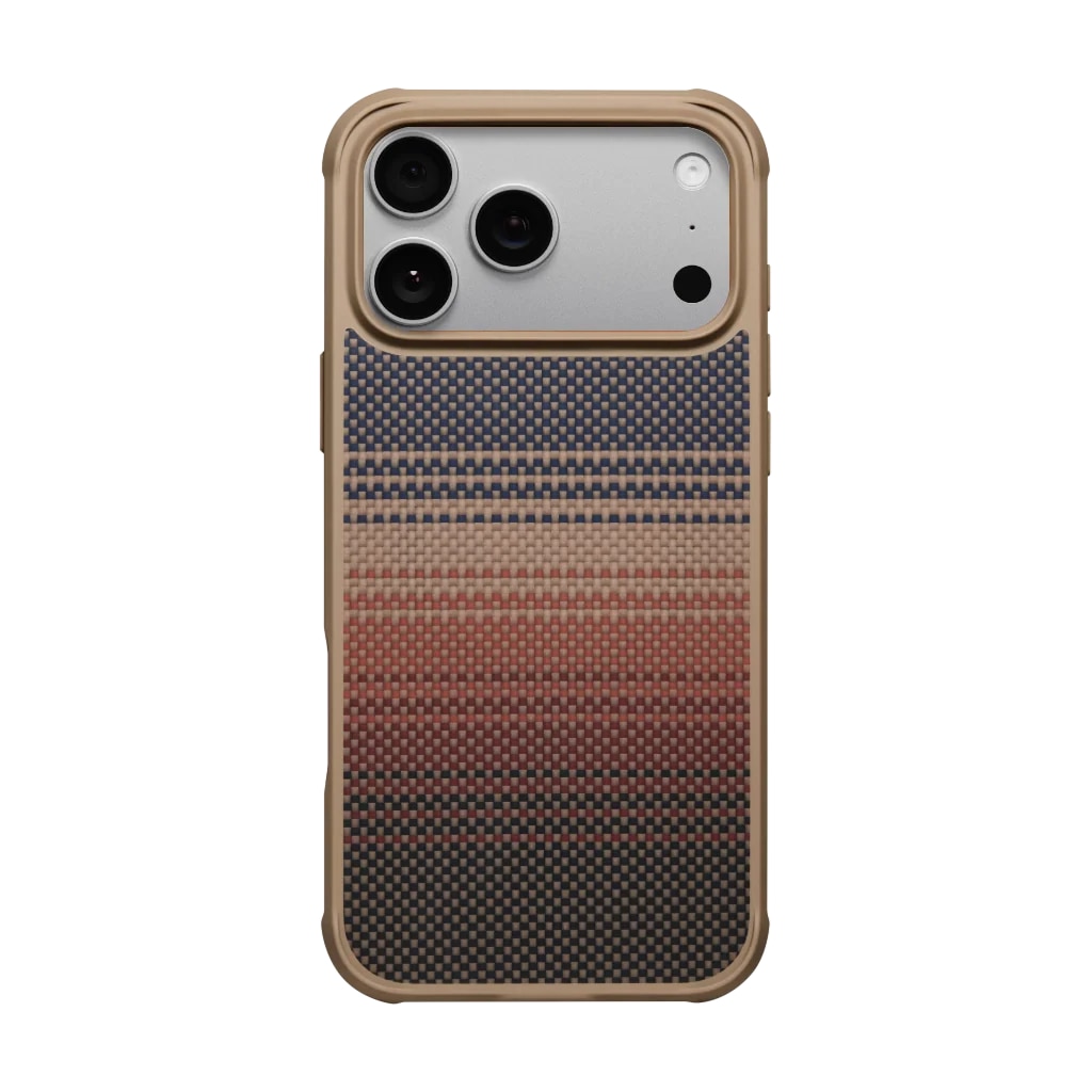 Husa de protectie Pitaka Aramida ProGuard Magsafe pentru iPhone 17 Pro, Sunset