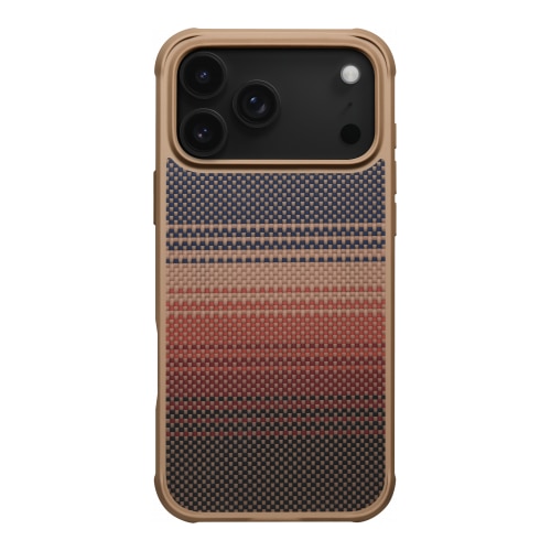 Husa de protectie Pitaka Aramida ProGuard Magsafe pentru iPhone 17 Pro, Sunset