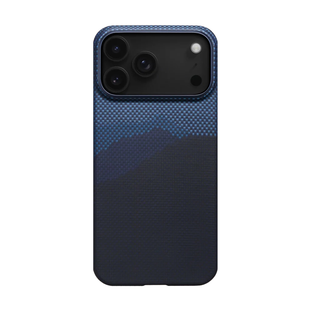 Husa de protectie Pitaka Ultra-Slim Aramida Magsafe StarPeak pentru iPhone 17 Pro Max, Over the Horizon