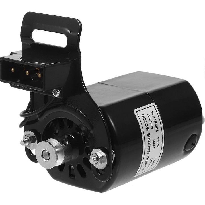 Motor pentru masini de cusut, 10.50x9.00x6.20cm, 220V, 100W, rotire in sens invers