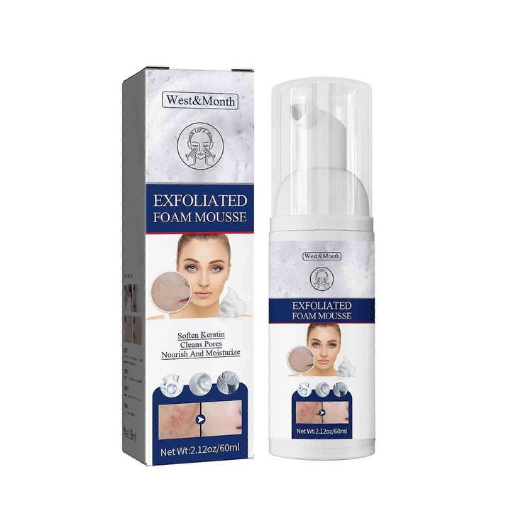 Hámlasztó Hab, West&Month, 60ml, Olajkontroll