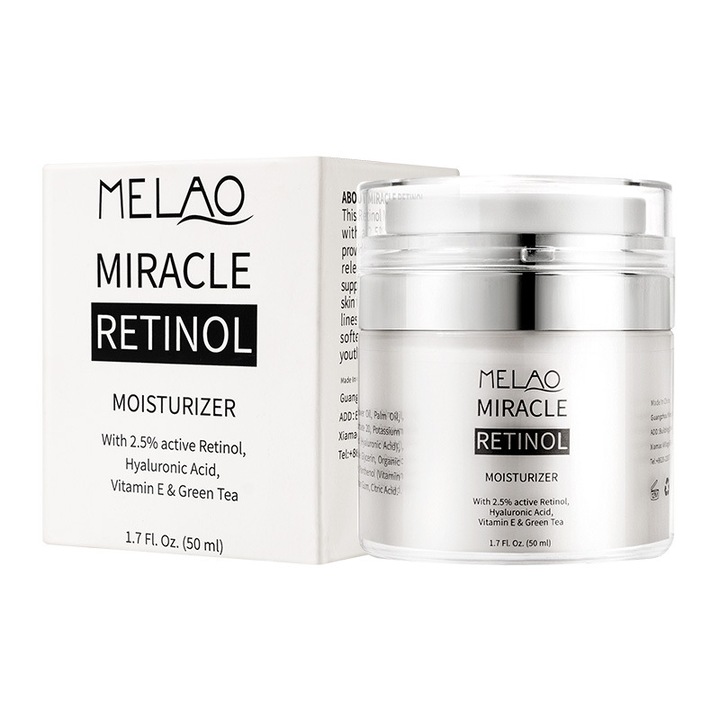 Retinolos, A- és E-vitaminos arckrém, 50 ml * 3 darab, hidratáló, ránctalanító, normál bőrtípusra