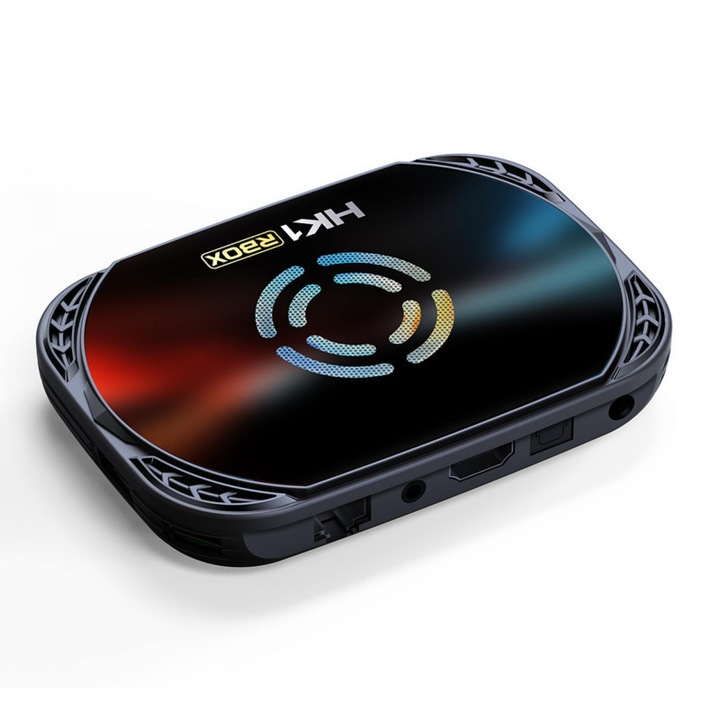 Smart TV Box UWOT HK1 RBOX X50, Android 14, 4GB RAM, 64GB ROM, 4K HDR, Bluetooth 5.0, cu Telecomanda