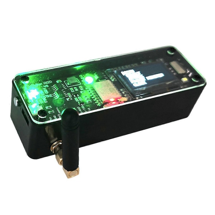 Kit Deauther WiFi OLED V8, negru, 1x modul ESP8266, plastic