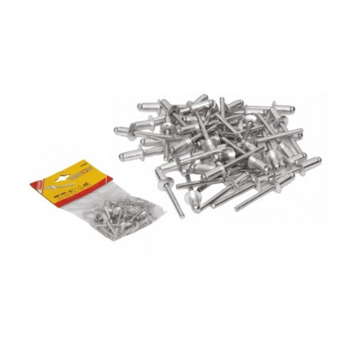 Nituri pop aluminiu, 4, 8x19 mm, 50 buc/set