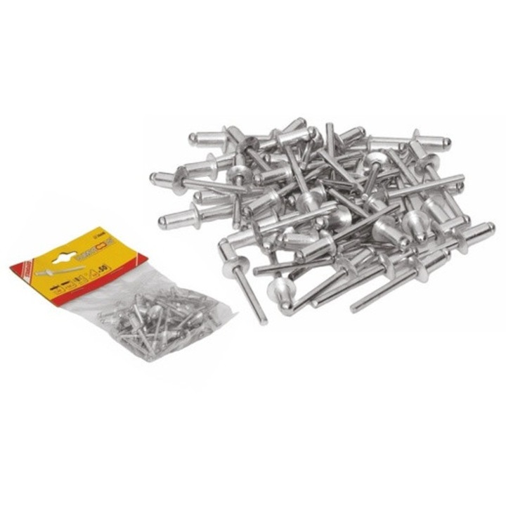 Alumínium popszegecsek, Ø 4.8x12.7 mm, 50 db