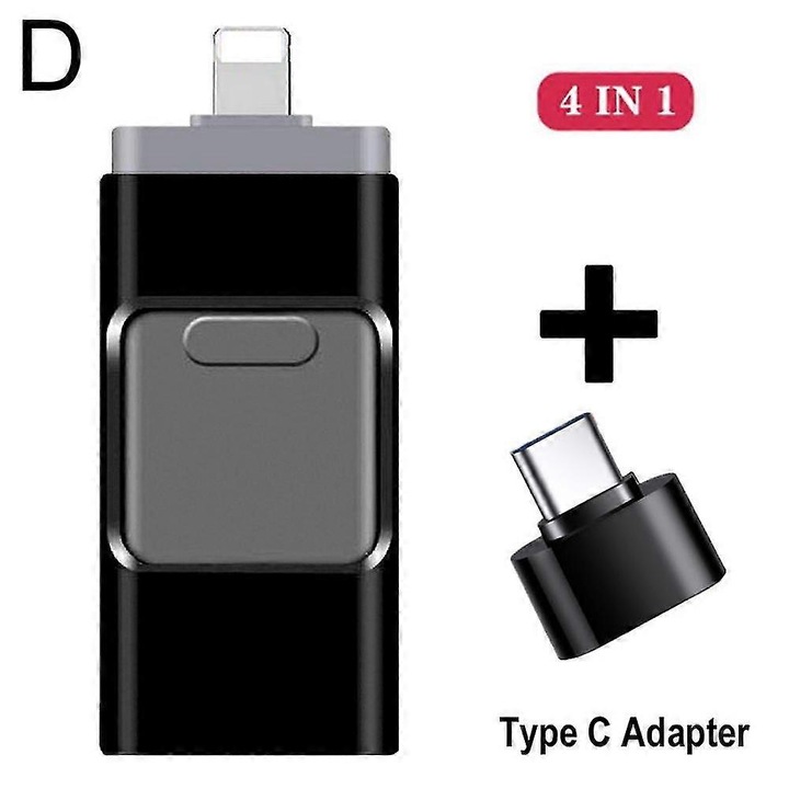 Memória USB 3.0, 64GB, ezüst, 54x23x9mm, kompatibilis iPhone, Android, PC