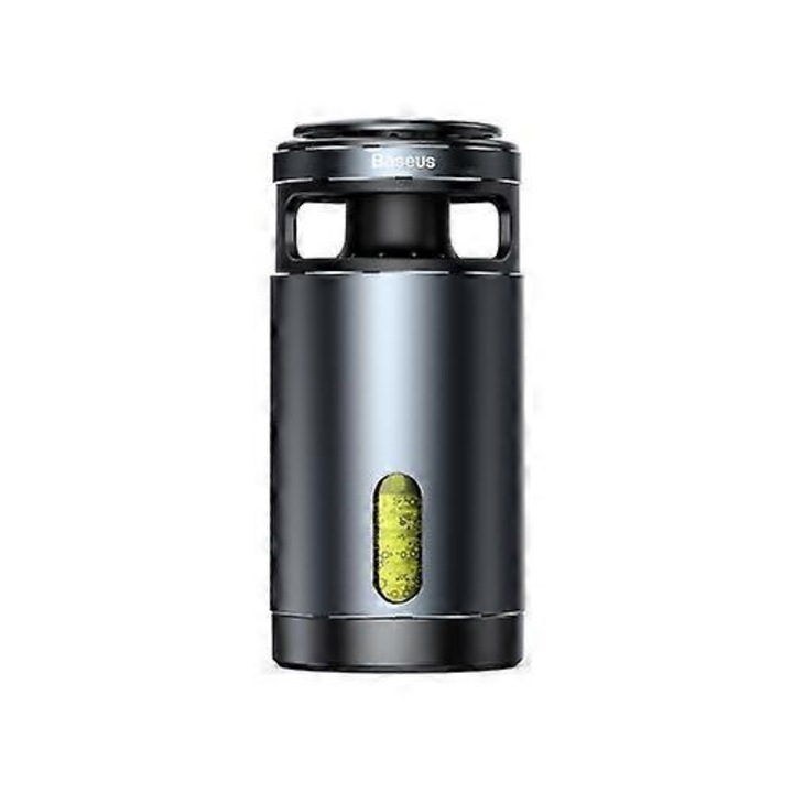 Autó légtisztító Acjhq-01, 100ml, alumínium, 152x70mm, fekete