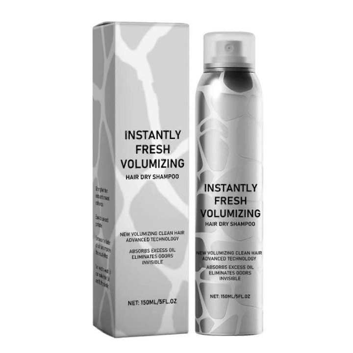 Spray volumizant uscat pentru par, 150ml, texturare, control al uleiului