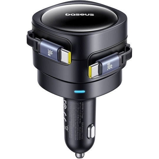 (kdapapd) Incarcator auto Baseus Enjoyment Max, C+C, 60W, Negru - eMAG.ro