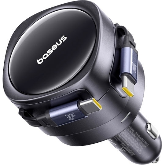 (kdapapd) Incarcator auto Baseus Enjoyment Max, C+C, 60W, Negru - eMAG.ro