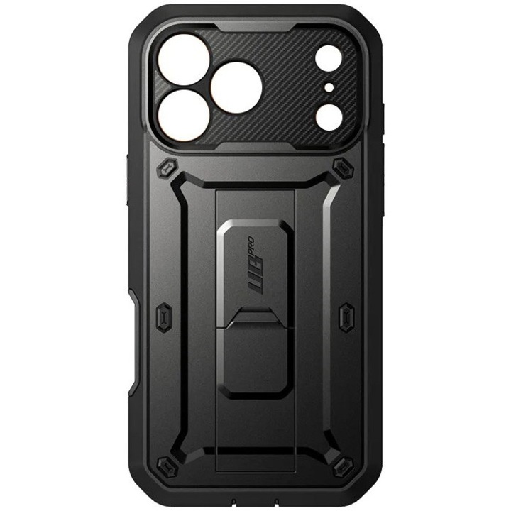 Husa de protectie Supcase Unicorn Beetle Pro pentru iPhone 17 Pro Max, Negru
