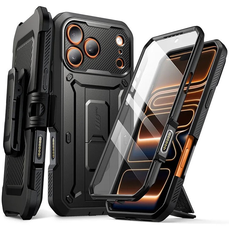 Husa de protectie Supcase Unicorn Beetle Pro pentru iPhone 17 Pro Max, Negru