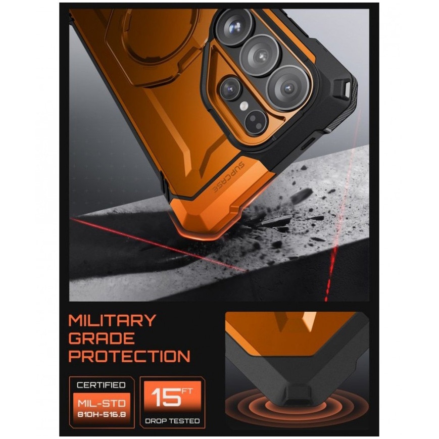 Husa de protectie Supcase Ub Grip Mag Magsafe pentru Galaxy S26 Ultra Coral