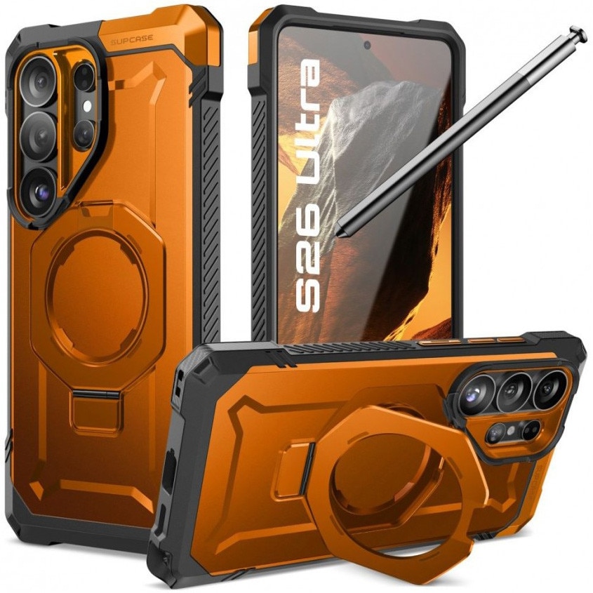 Husa de protectie Supcase Ub Grip Mag Magsafe pentru Galaxy S26 Ultra Coral